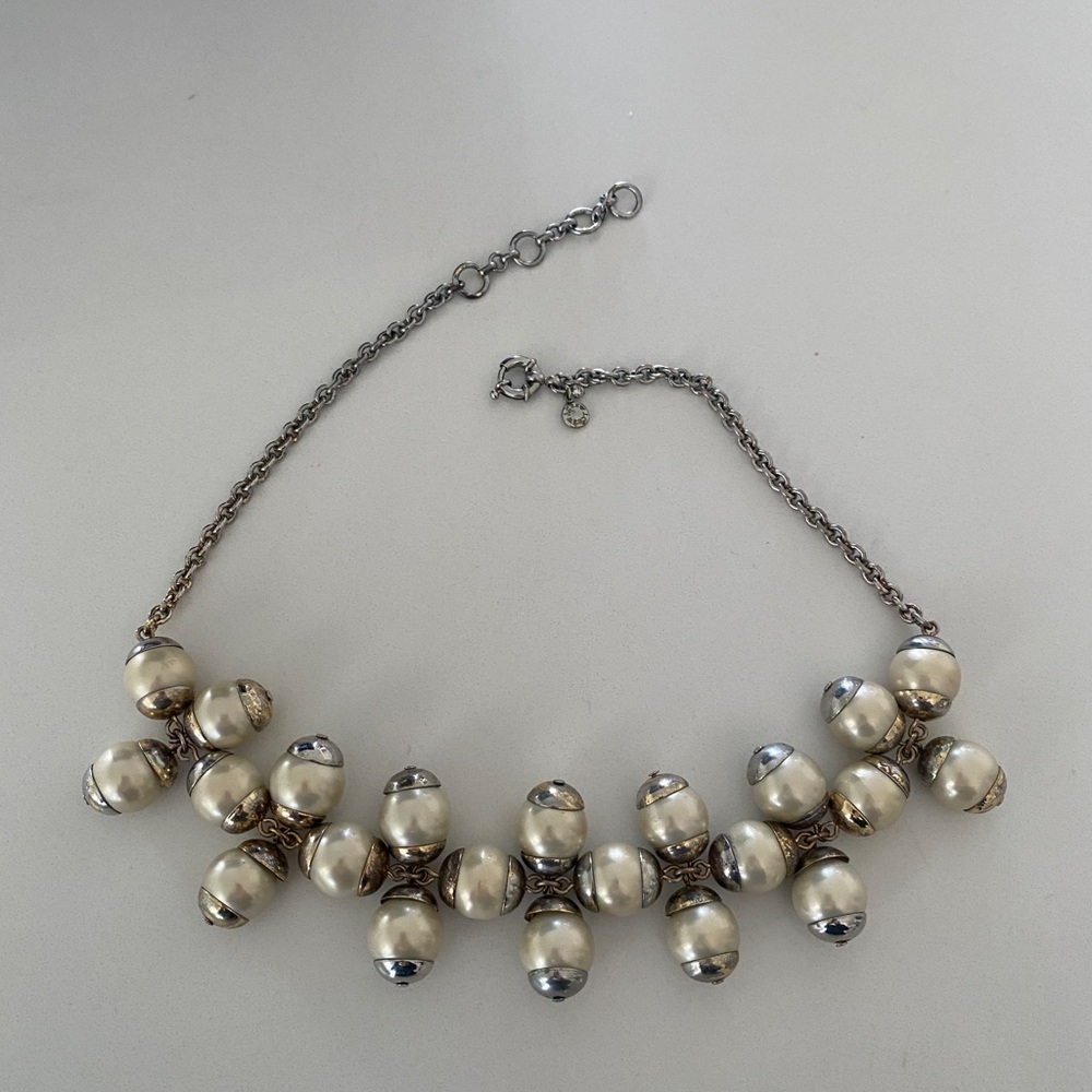 Jcrew “pearl” Statement Necklce